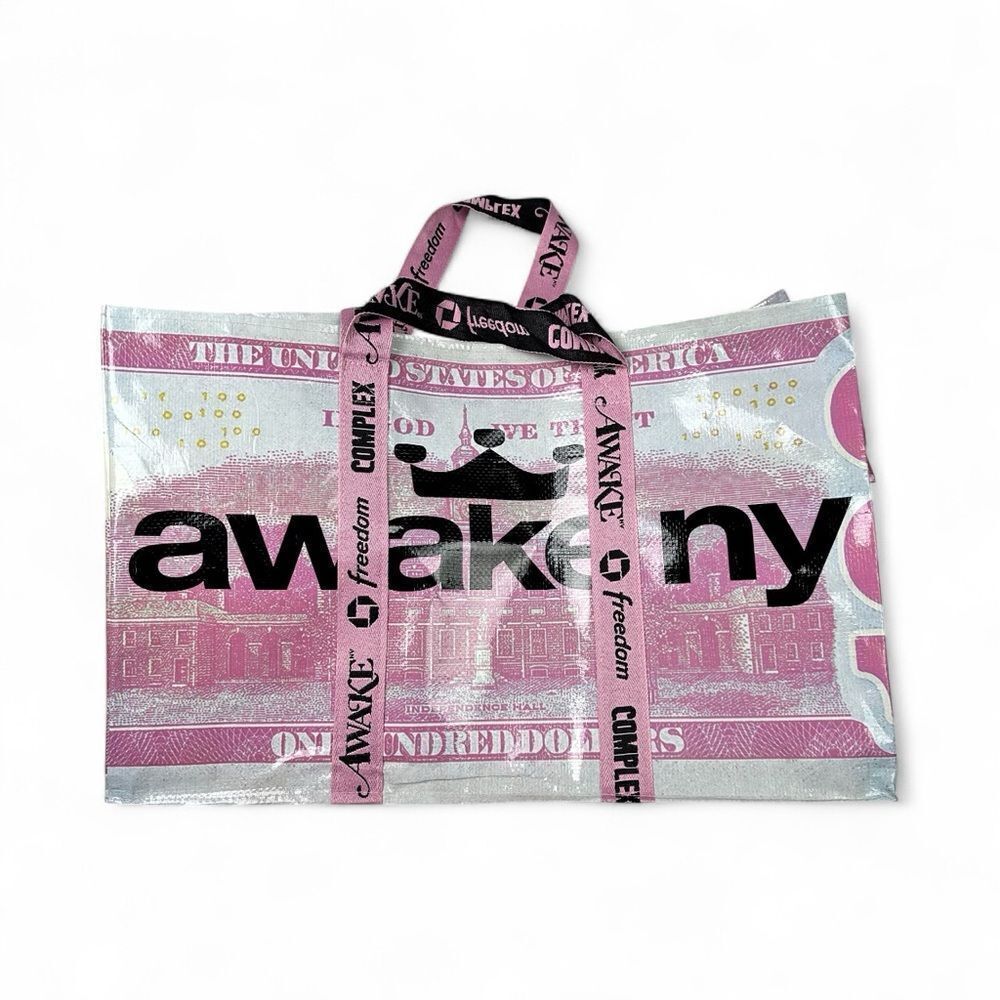 Awake NY x Complexcon Las Vegas 2025 Chase Freedom Exclusive Pink Tote Bag